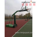 Hongkang Good Price Tempered Glass Backboard Basketball Stand